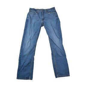 Levis 514 Mens Straight Fit Blue Denim Jeans 32x32 (Actual 30x29)